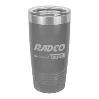 20oz. Engraved Tumbler With Clear Lid